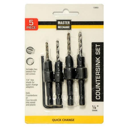 Swivel Master Mechanic Quick Change Countersink Set SW3836977